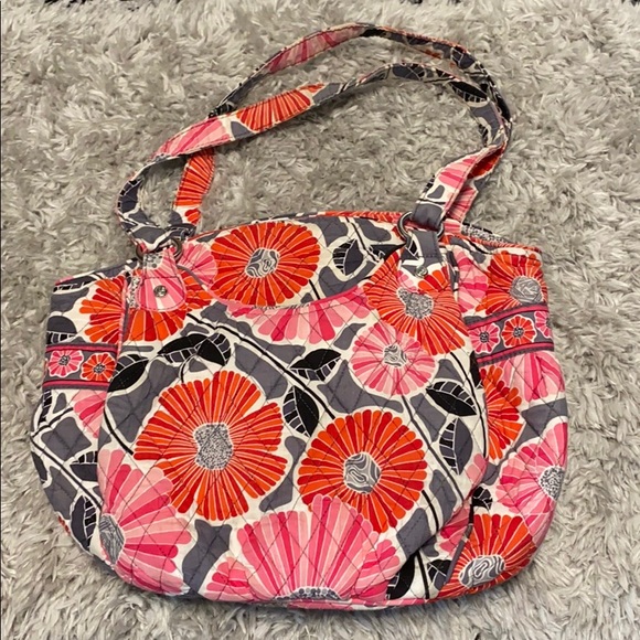 Vera Bradley Handbags - Vera Bradley Floral Bucket Purse